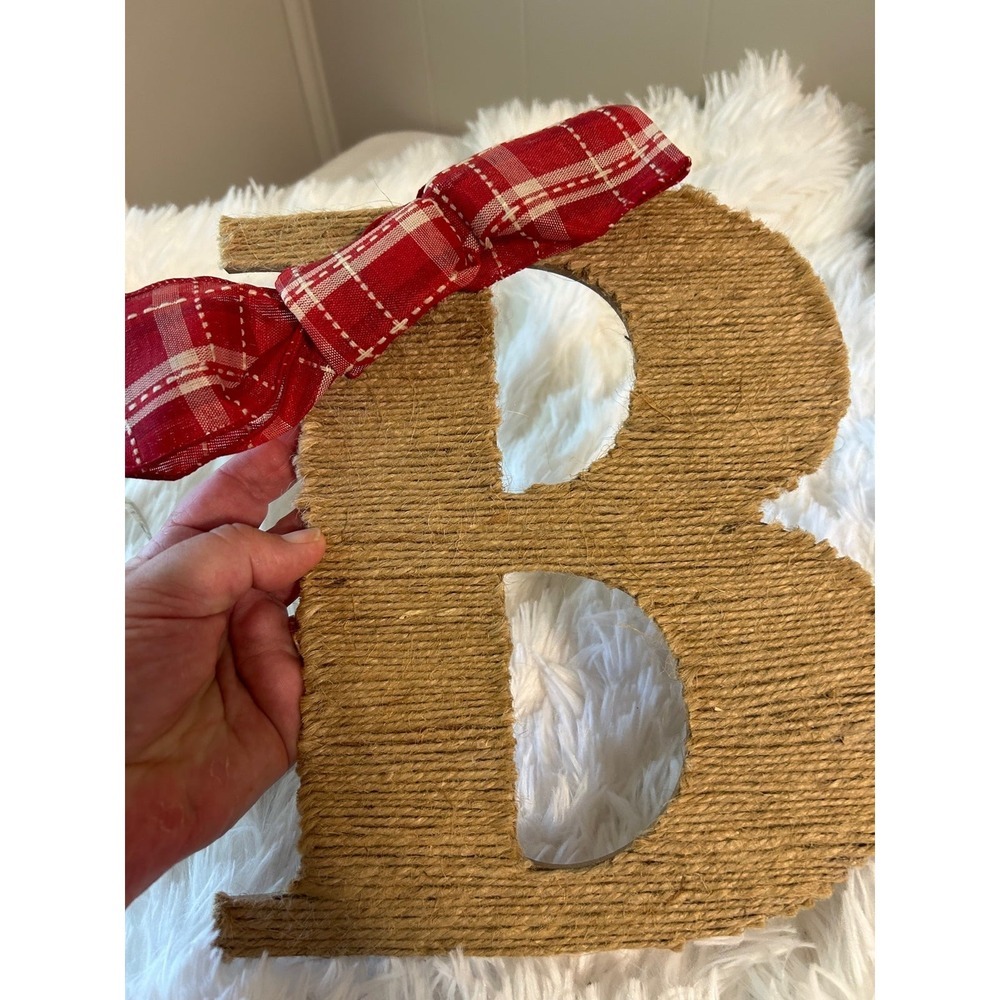 The‎ letter "B" homemade sign